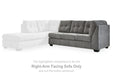 Marleton - Gray - Raf Sofa - Tallahassee Discount Furniture (FL)