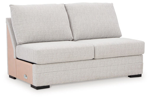 Koralynn - Stone - Armless Loveseat - Tallahassee Discount Furniture (FL)