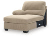 SimpleJoy - LAF Corner Chaise - Sand - Tallahassee Discount Furniture (FL)