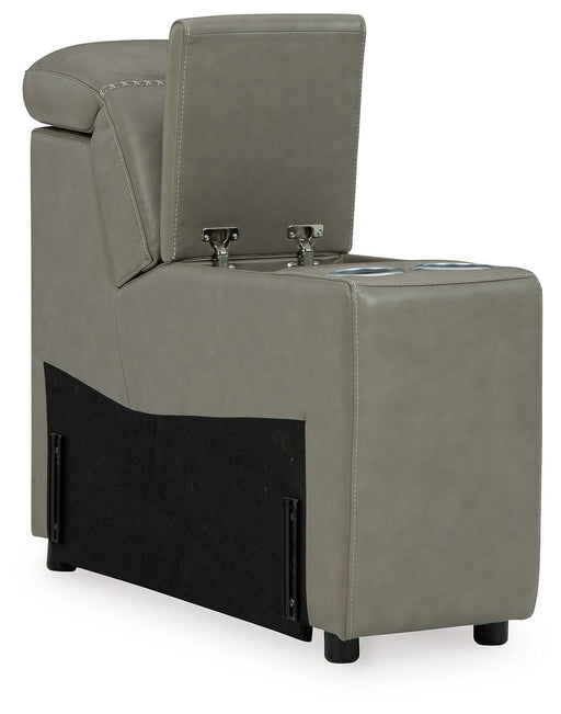 Correze - Console with Storage - Gray - Tallahassee Discount Furniture (FL)