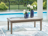 Rainier Ranch - Rectangular Cocktail Table - Brown / Beige - Tallahassee Discount Furniture (FL)