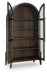 Benhall - Accent Cabinet - Dark Brown - Tallahassee Discount Furniture (FL)