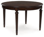 Lavinton - 8 Pc. - Dining Room Extension Table, 6 Side Chairs, Server - Brown - Tallahassee Discount Furniture (FL)
