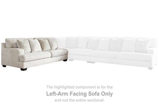 Rawcliffe - Parchment - LAF Sofa - Tallahassee Discount Furniture (FL)