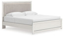 Zuraleus - Upholstered Panel Platform Bed With Roll Slats - Tallahassee Discount Furniture (FL)