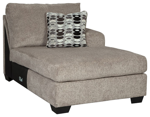 Ballinasloe - Platinum - RAF Corner Chaise - Tallahassee Discount Furniture (FL)