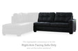 Barlin Mills - Carbon - Raf Sofa - Tallahassee Discount Furniture (FL)
