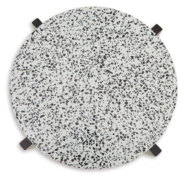 Tellrich - Black / White - Accent Table - Tallahassee Discount Furniture (FL)