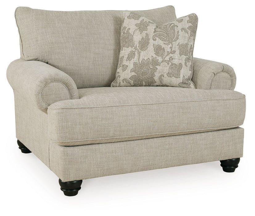 Asanti - Chair and a Half - Fog - Tallahassee Discount Furniture (FL)