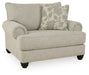 Asanti - Chair and a Half - Fog - Tallahassee Discount Furniture (FL)