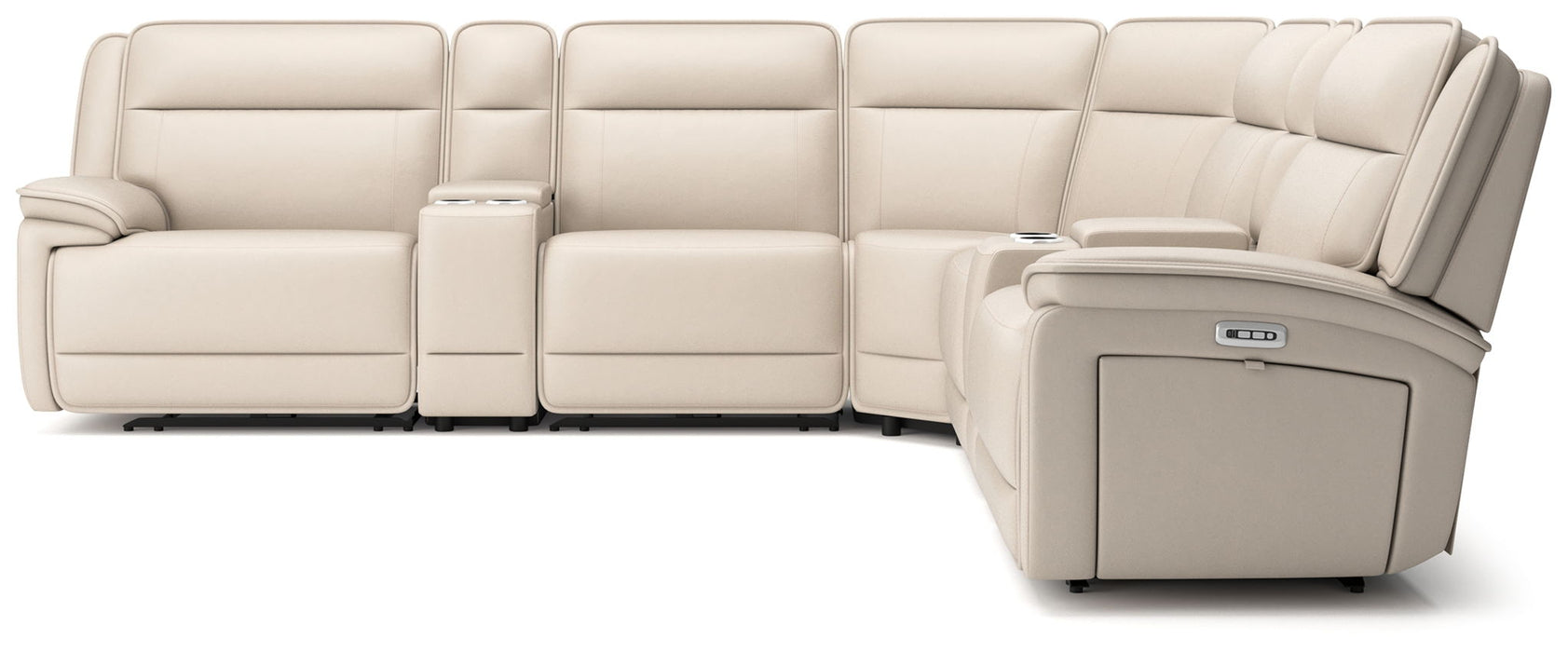 Double Deal - Reclining Sectional - Tallahassee Discount Furniture (FL)
