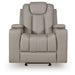 Elevate Edges - Glider Recliner - Coin - Tallahassee Discount Furniture (FL)