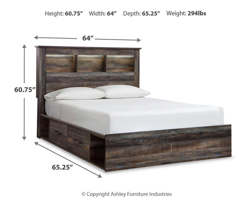 Drystan - Panel Bookcase Bed - Tallahassee Discount Furniture (FL)
