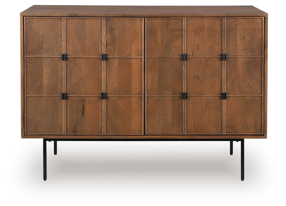 Juddins - Brown - Accent Cabinet - Tallahassee Discount Furniture (FL)