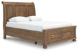 Feddinger - Storage Sleigh Bed - Tallahassee Discount Furniture (FL)