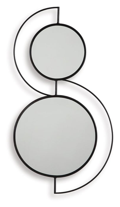Shayham - Black - Accent Mirror - Tallahassee Discount Furniture (FL)