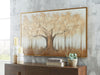 Dalewick - Brown / Gray / Gold Finish - Wall Art - Tallahassee Discount Furniture (FL)