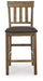 Urbinforte - Upholstered Barstool (Set of 2) - Light Brown - Tallahassee Discount Furniture (FL)
