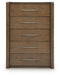 Marxmore - Five Drawer Chest - Brown - Tallahassee Discount Furniture (FL)