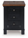 Wildenauer - Brown / Black - Chair Side End Table - Tallahassee Discount Furniture (FL)