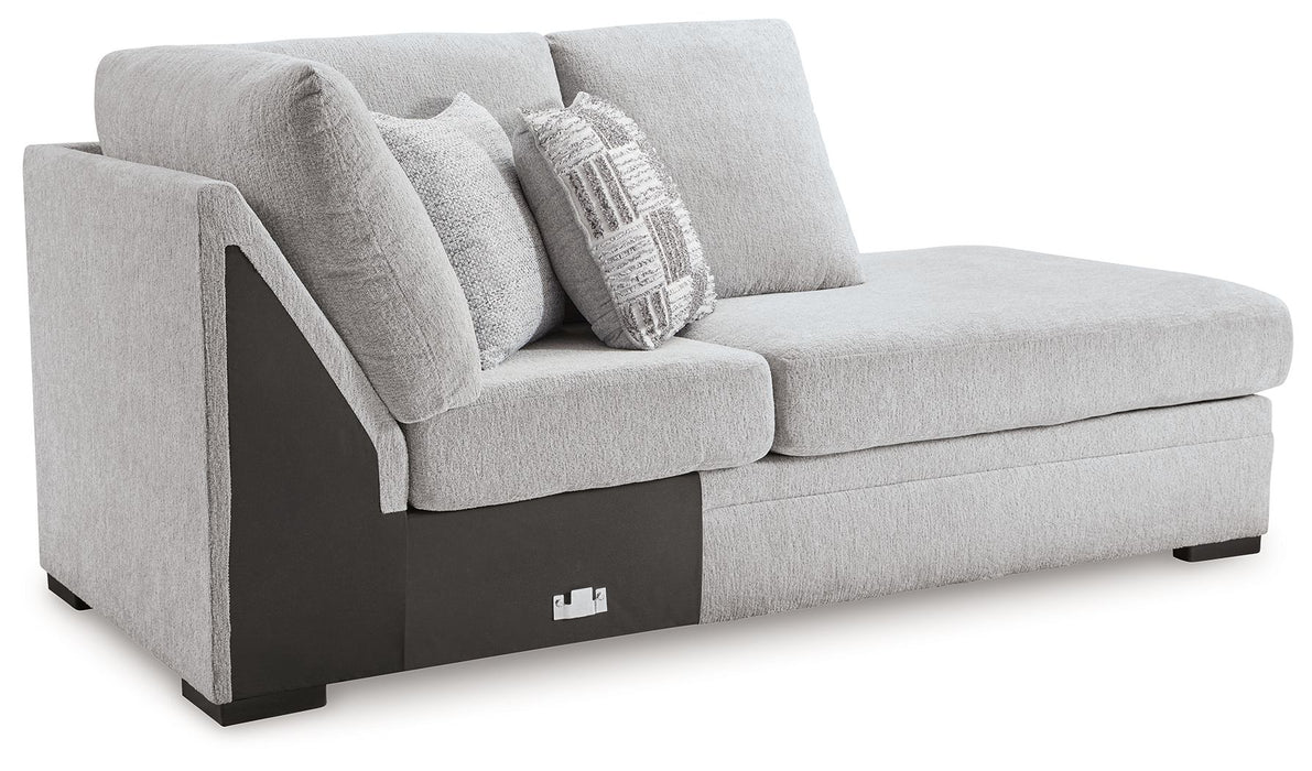 Gabyleigh - Nickel - Raf Corner Chaise - Tallahassee Discount Furniture (FL)
