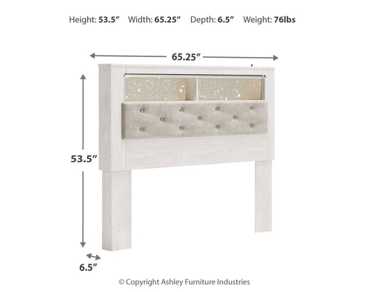 Altyra - Panel Bookcase Headboard - Tallahassee Discount Furniture (FL)