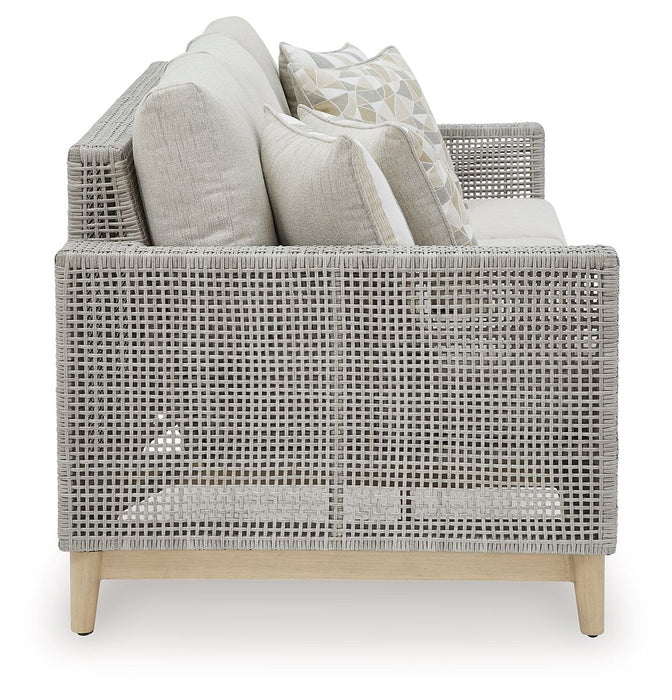 Seton Creek - 4 Pc. - Lounge Set - Gray - Tallahassee Discount Furniture (FL)
