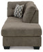 Mahoney - Chocolate - Raf Corner Chaise - Tallahassee Discount Furniture (FL)