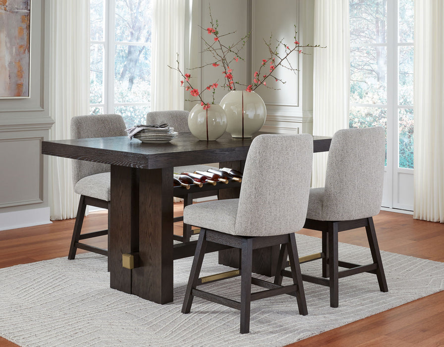 Burkhaus - Rectangular Counter Table Set - Tallahassee Discount Furniture (FL)