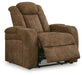 Wolfridge - Brindle - Power Recliner/Adj Headrest - Tallahassee Discount Furniture (FL)