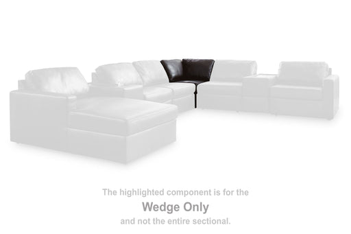 ModMax II - Wedge - Black - Tallahassee Discount Furniture (FL)