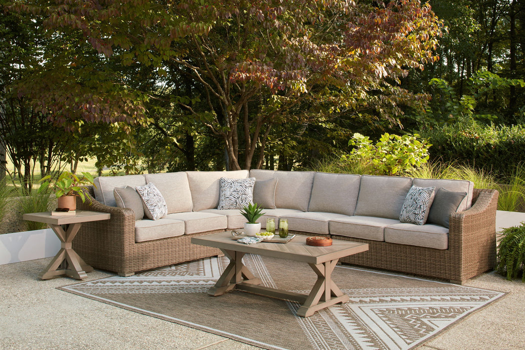 Laguna Heights - Outdoor Sectional - Tallahassee Discount Furniture (FL)