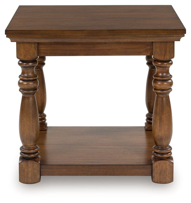 Sturlayne - Brown - Rectangular End Table - Tallahassee Discount Furniture (FL)