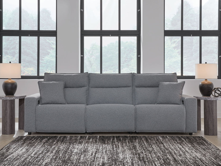 ModMax II - Salt And Pepper - Reclining Sectional - Tallahassee Discount Furniture (FL)