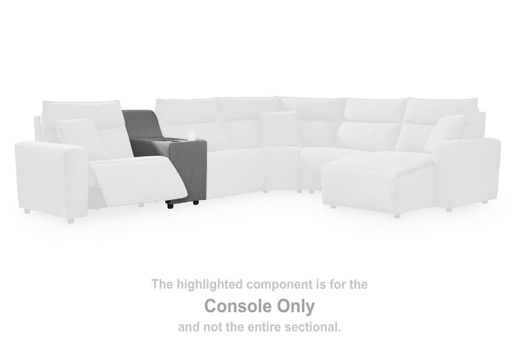 Modmax II - Console - Salt And Pepper - Tallahassee Discount Furniture (FL)