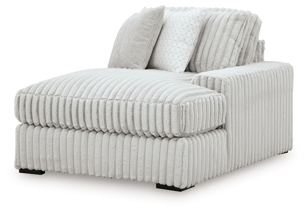 Stupendous - RAF Corner Chaise - Alloy - Tallahassee Discount Furniture (FL)