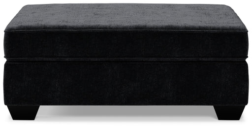 Lavernett - Oversized Accent Ottoman - Charcoal - Tallahassee Discount Furniture (FL)