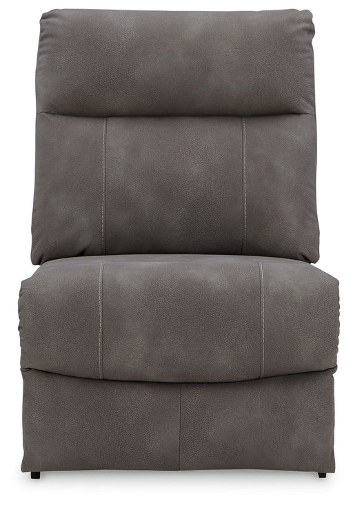 Next-gen Durapella - Slate - Armless Chair - Tallahassee Discount Furniture (FL)