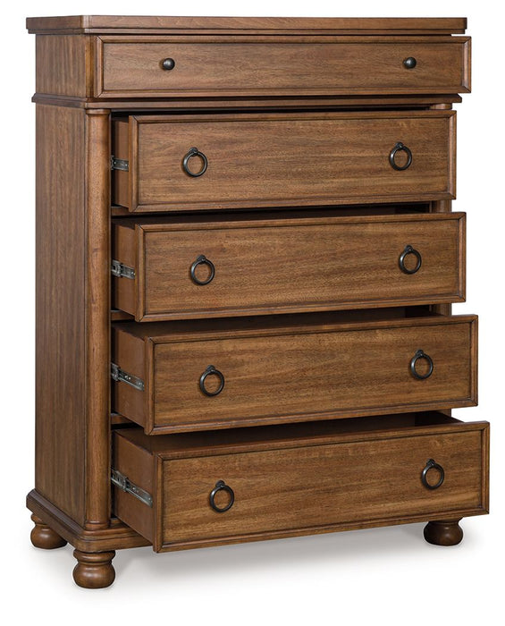 Rowlenstown - Five Drawer Chest - Tallahassee Discount Furniture (FL)