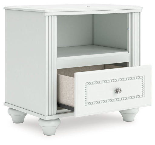 Kozlani - One Drawer Night Stand - White - Tallahassee Discount Furniture (FL)