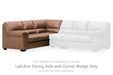 WillowBend - Caramel - LAF Sofa With Corner Wedge - Tallahassee Discount Furniture (FL)