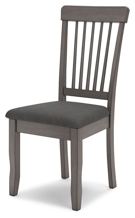 Shullden - Gray - Dining Room Side Chair (Set of 2) - Tallahassee Discount Furniture (FL)