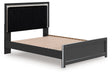 Zuraleus - Upholstered Panel Platform Bed With Roll Slats - Tallahassee Discount Furniture (FL)