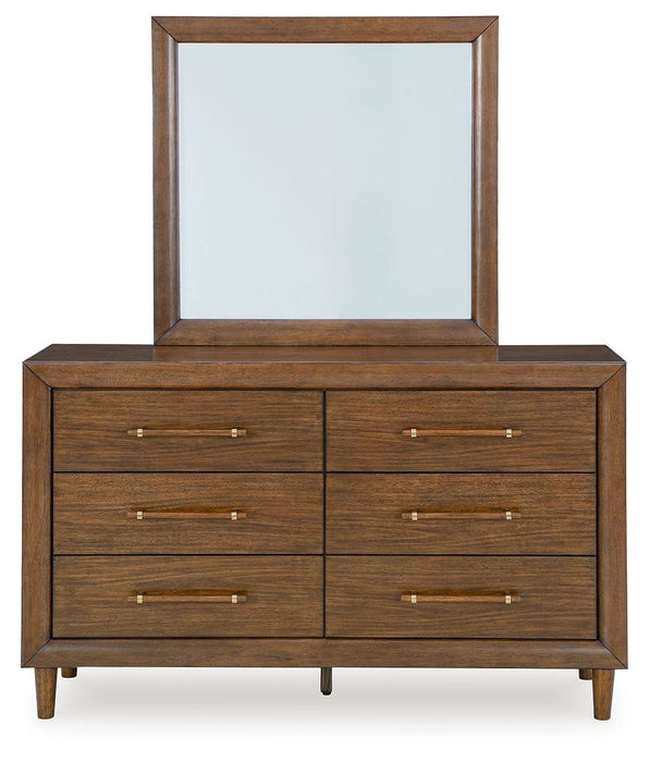 Lyncott - Brown - Dresser And Mirror - Tallahassee Discount Furniture (FL)
