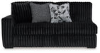 Midnight-Madness - Onyx - Laf Sofa - Tallahassee Discount Furniture (FL)