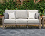 Hillside Barn - Gray / Brown - Sofa With Cushion - Tallahassee Discount Furniture (FL)