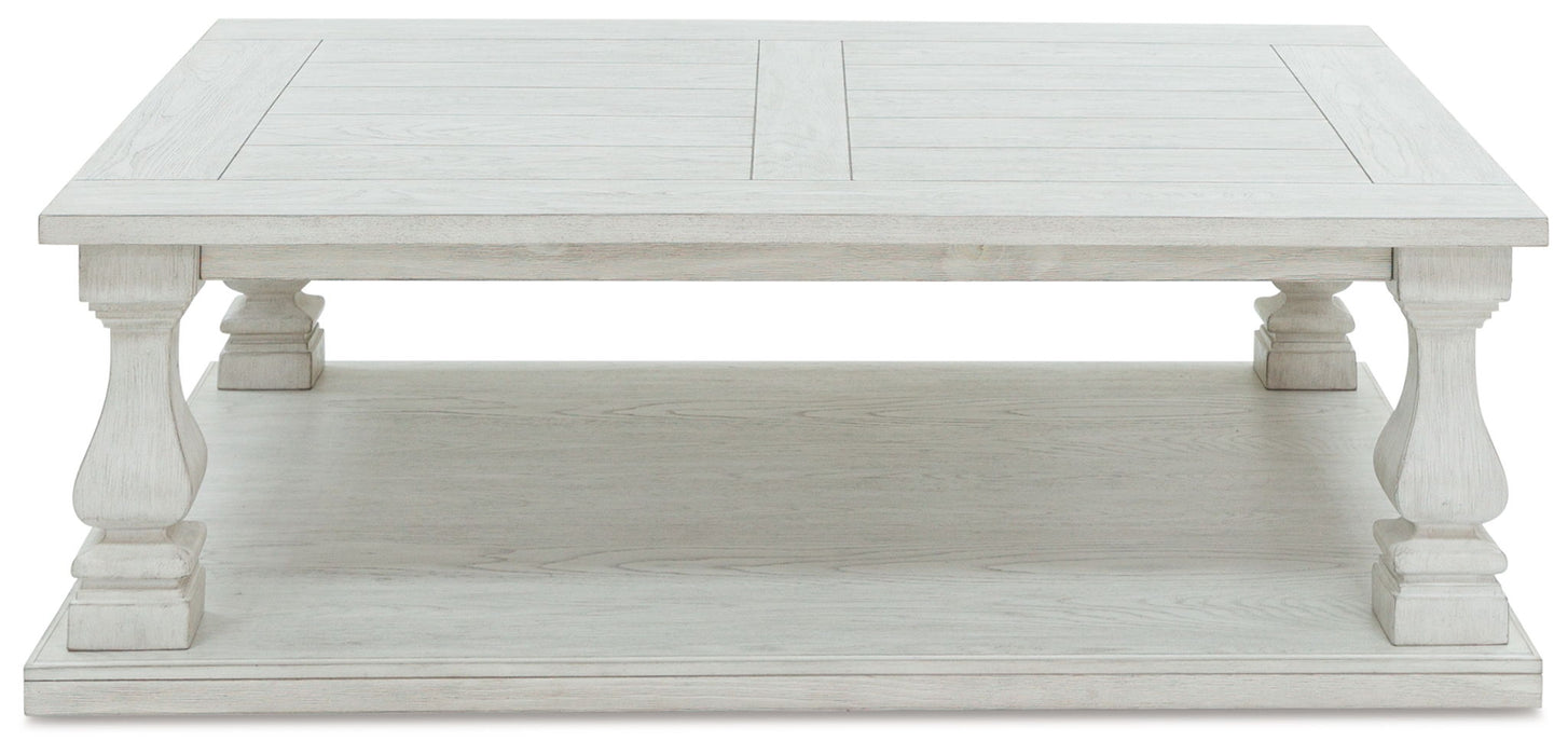 Arlendyne - Antique White - Rectangular Cocktail Table - Tallahassee Discount Furniture (FL)