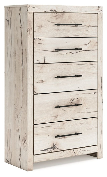 Lawroy - Light Natural - Five Drawer Chest - Tallahassee Discount Furniture (FL)
