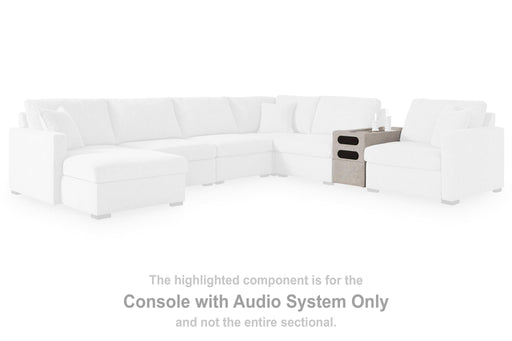 ModMax Luxe - Console With Audio System - Flint - Tallahassee Discount Furniture (FL)
