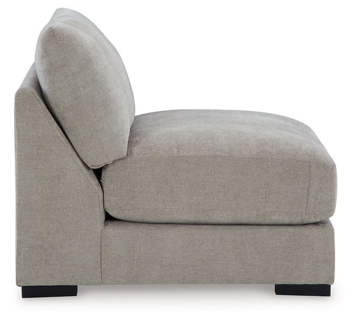 Aslan Court - Pebble - Armless Chair - Tallahassee Discount Furniture (FL)